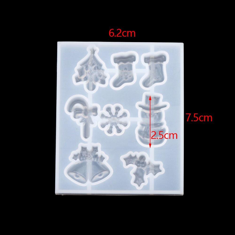 Lisslune | Charming Snowflake DIY Craft Set for Unique Christmas Jewelry and Ornaments