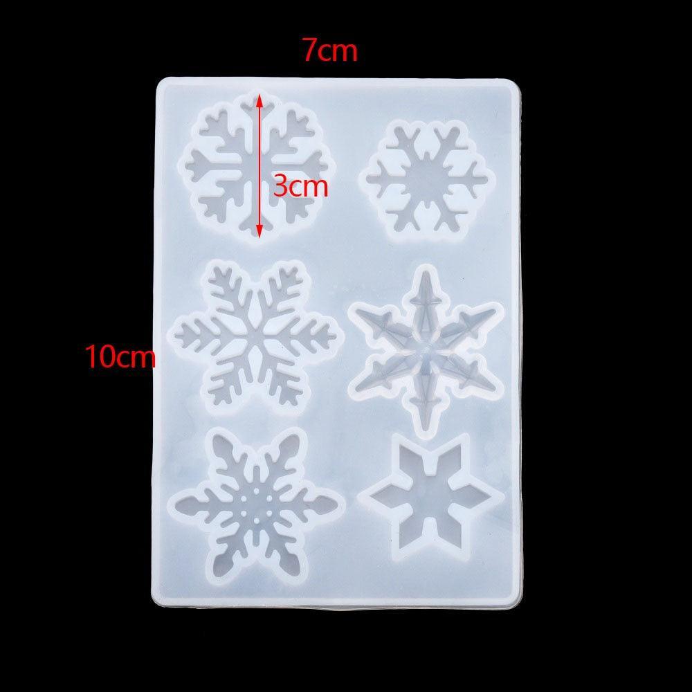 Lisslune | Charming Snowflake DIY Craft Set for Unique Christmas Jewelry and Ornaments