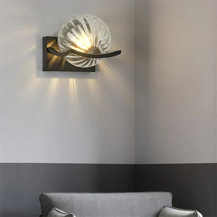 Lisslune | Crystallized Beam - Modern LED Wall Lamp made of Crystal