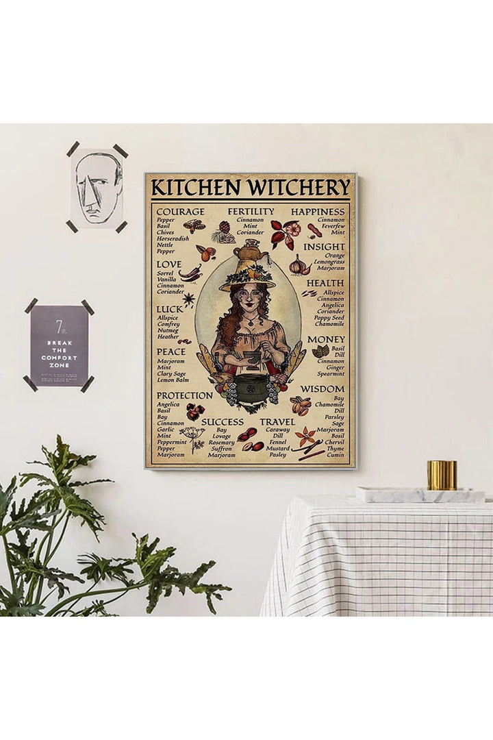 Lisslune | inspired kitchen decor poster