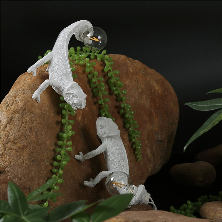 Lisslune | GlowLizard - Resin Lizard Table Lamp