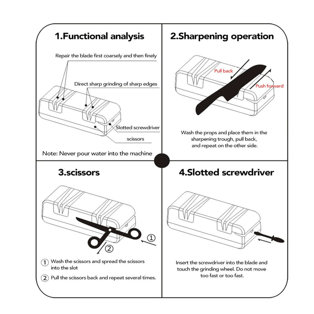 Lisslune | Professional Electric Knife Pro Sharpener