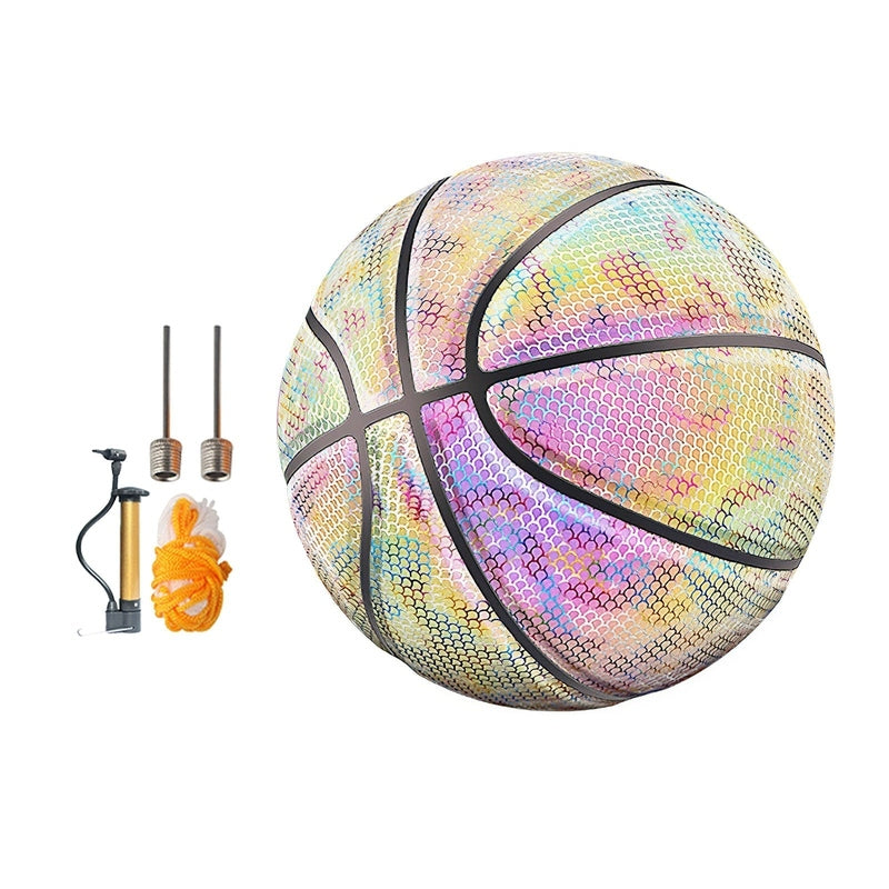 Lisslune | HoloBall - Reflective Basketball reflective basketball for invisible style