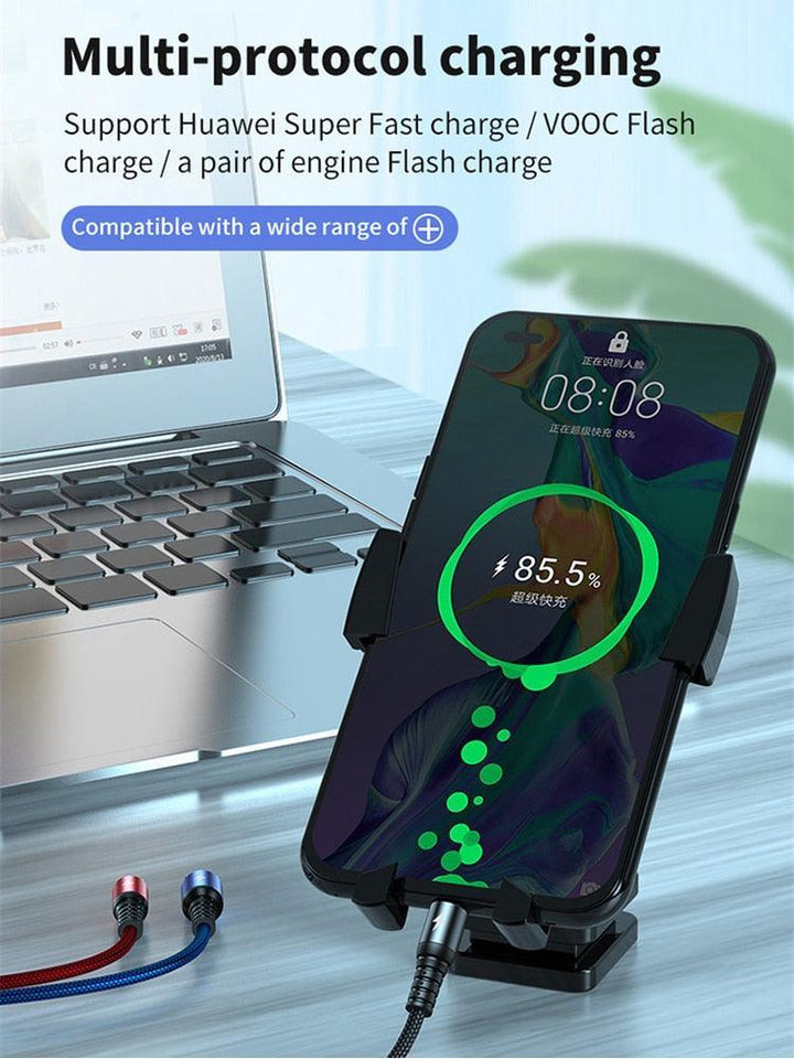 Lisslune | All-in-one Fast Charging Cable for Huawei, iPhone, and Samsung - The Ultimate Solution for Power