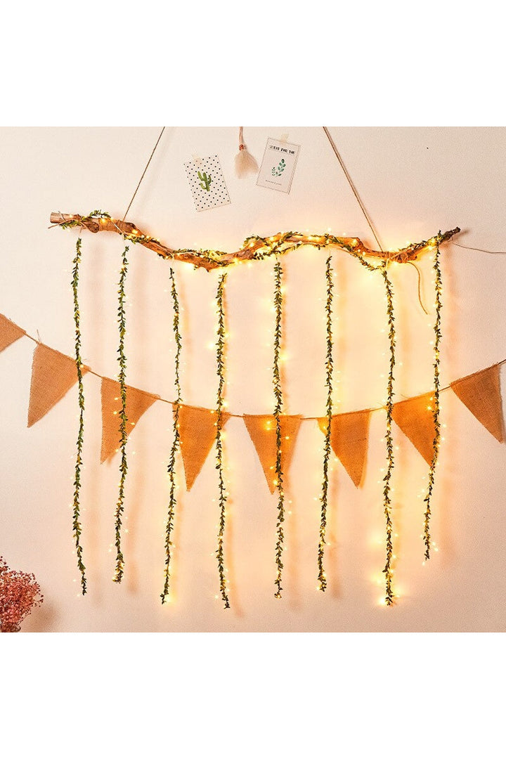 Lisslune | green ivy vine LED decor