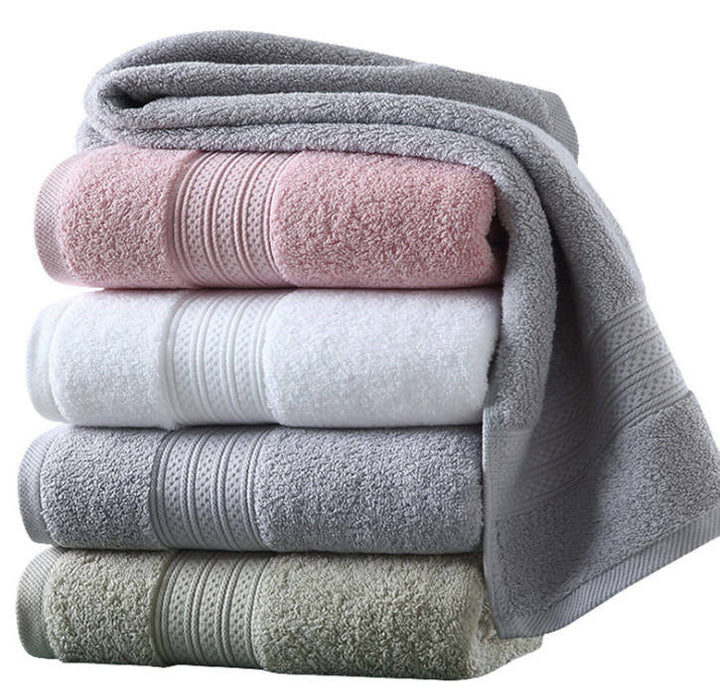 Lisslune | 100% Egyptian Cotton Bath Towel 70x140cm - grey