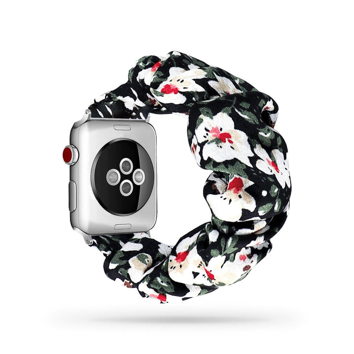 Lisslune | ELASTIC Apple Watch BAND IN HAIR TIE STYLE