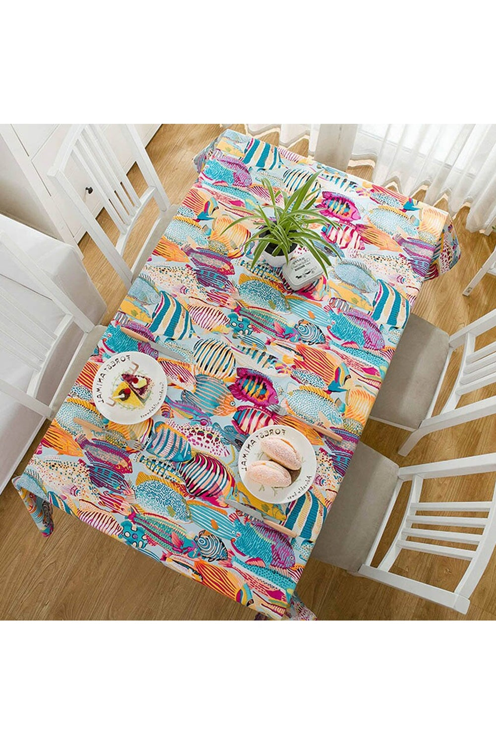 Lisslune | Tropical Fish Tablecloth