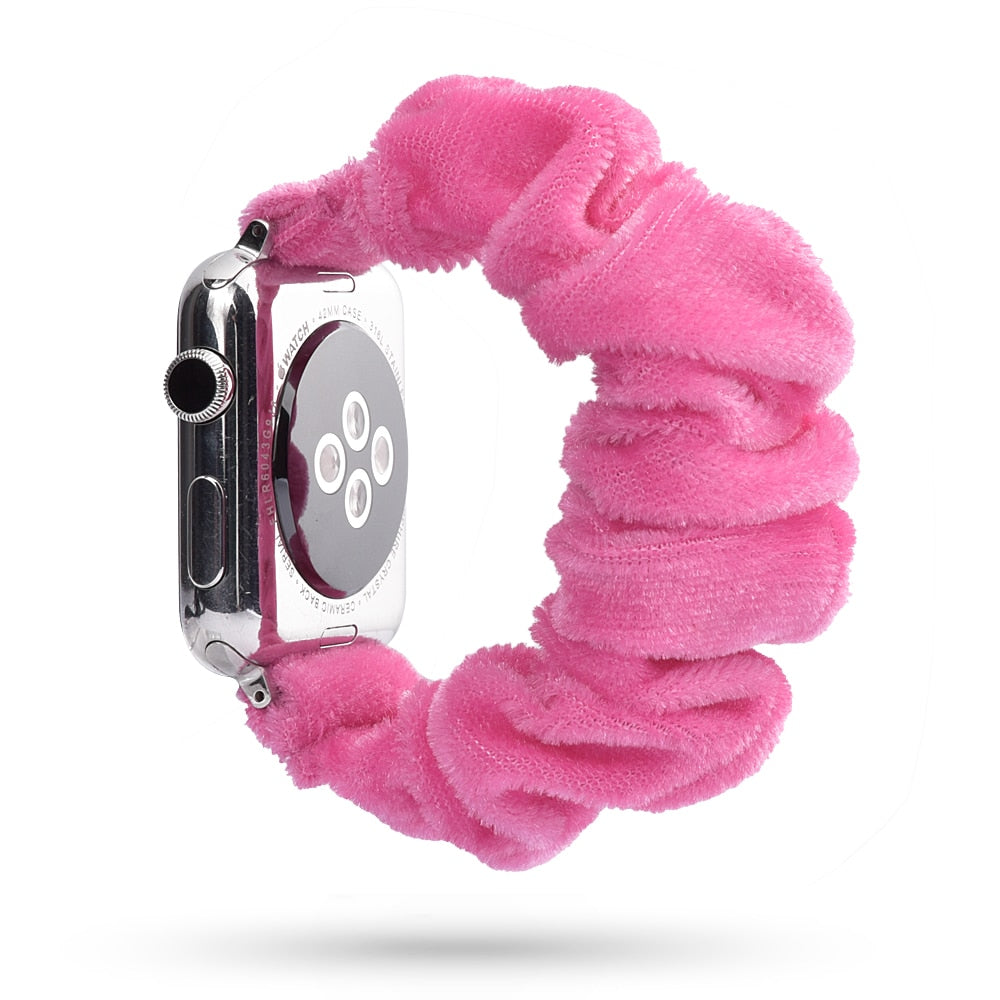 Lisslune | ELASTIC Apple Watch BAND IN HAIR TIE STYLE