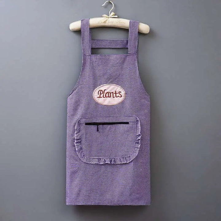 Lisslune | Cute Long Sleeve Waterproof Kitchen Apron