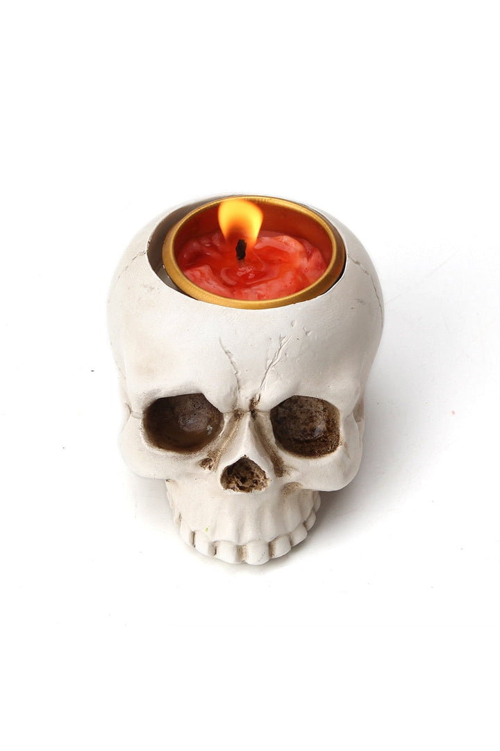 Lisslune | Skull Candle Holder