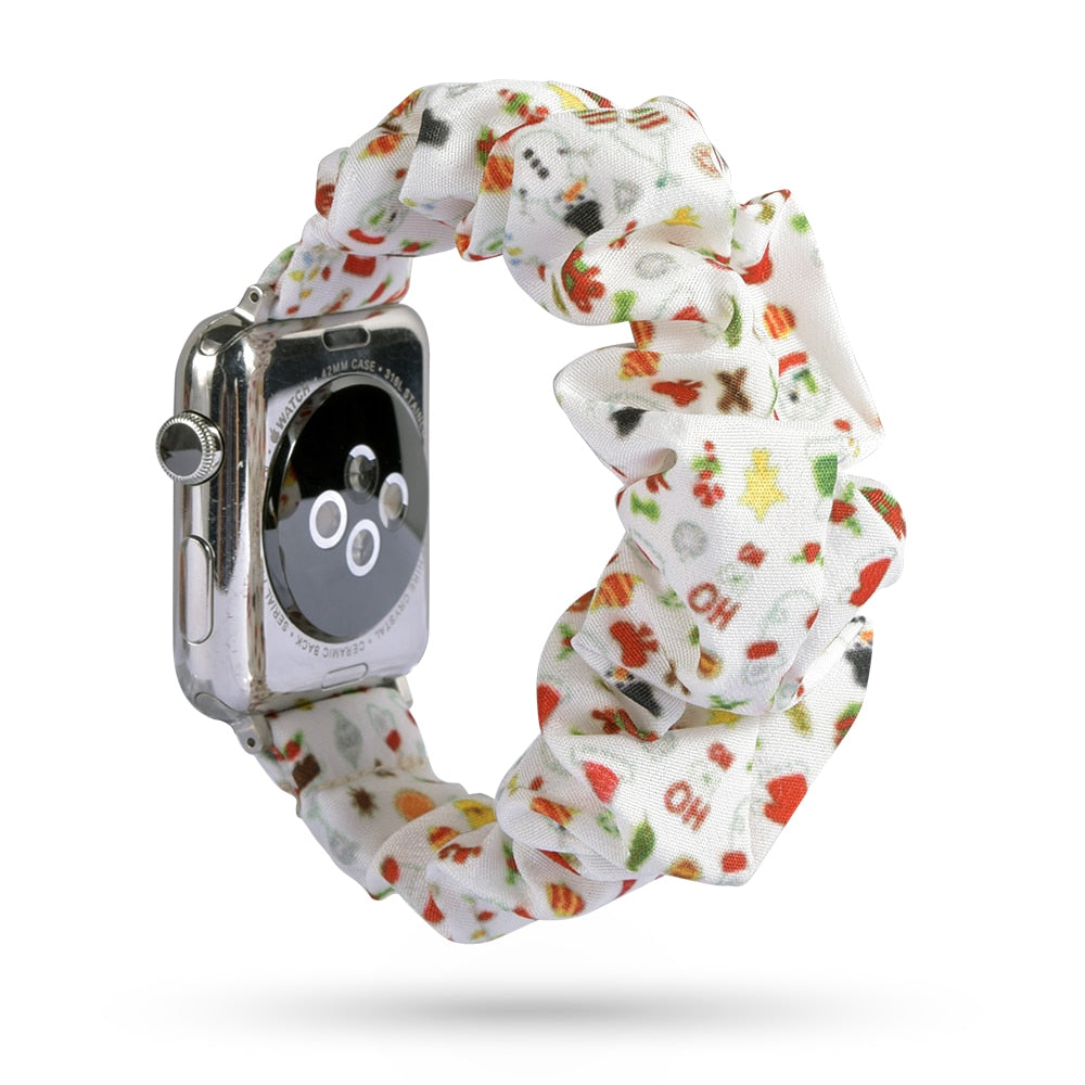 Lisslune | ELASTIC Apple Watch BAND IN HAIR TIE STYLE