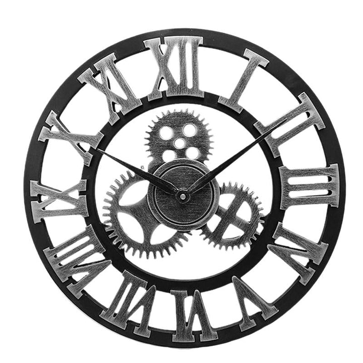 Lisslune | Handmade Oversized 3D Retro Decorative Wall Clock