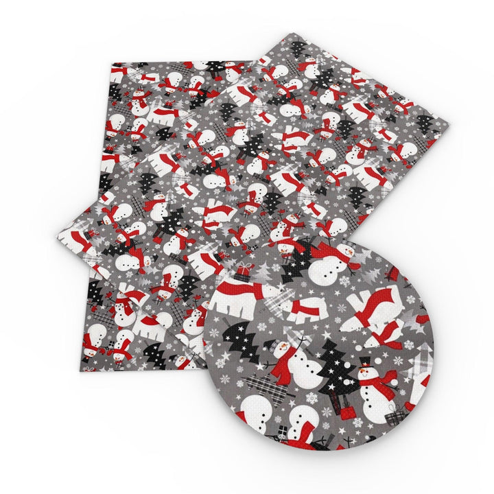 Lisslune | Festive Leather Craft Kit: DIY Earrings and Bows Set