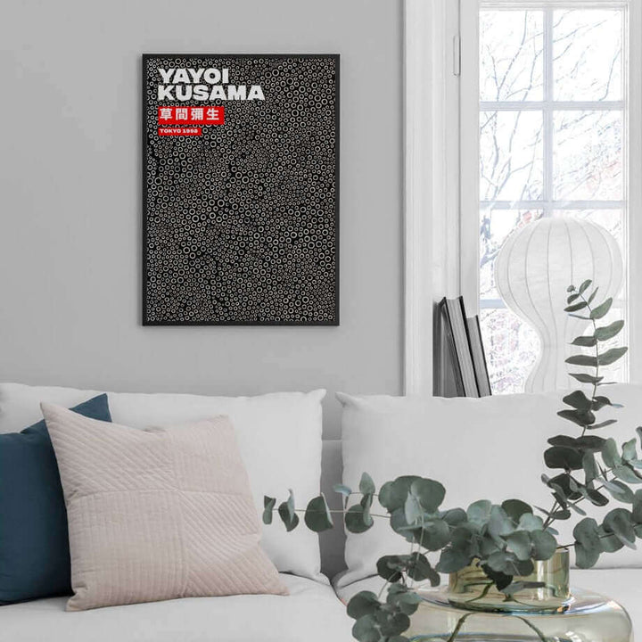 Lisslune | Yayoi Kusama Abstract Premium Poster