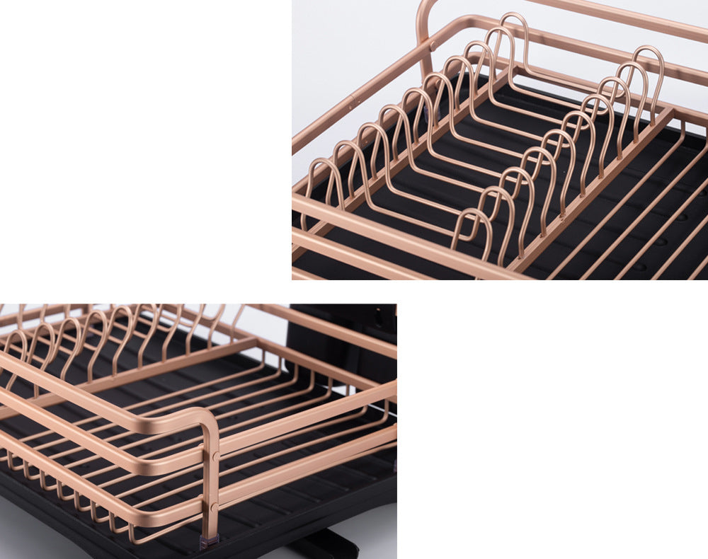 Lisslune | Creative Kitchen Matte Dish Drying Rack