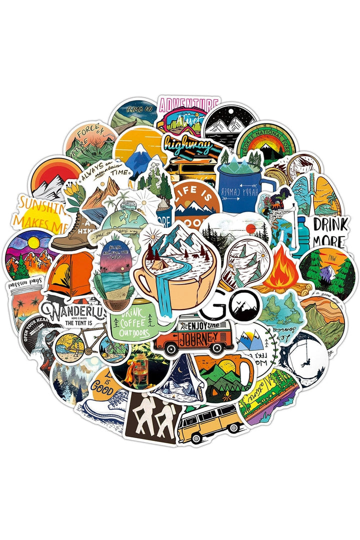 Lisslune | Adventure Scrapbooking Stickers