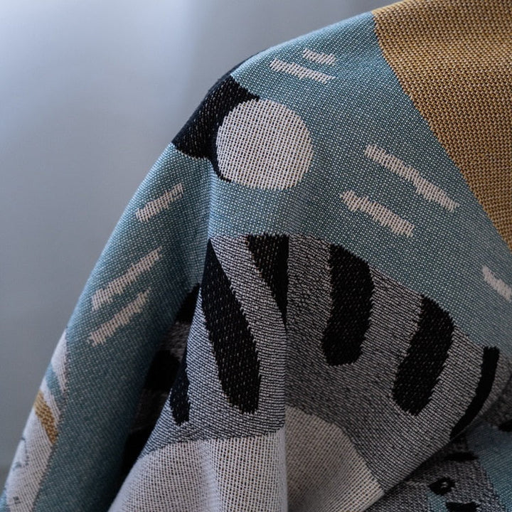 Lisslune | Vintage Pumpkin Sofa Cover Blanket