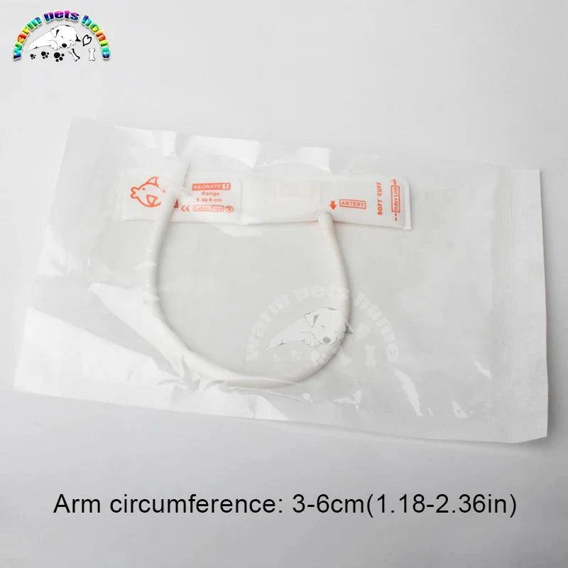 Lisslune | Replaceable Adjustable Blood Pressure Cuff Set for Newborn Pets - Multiple Size Options for Accurate Measurements