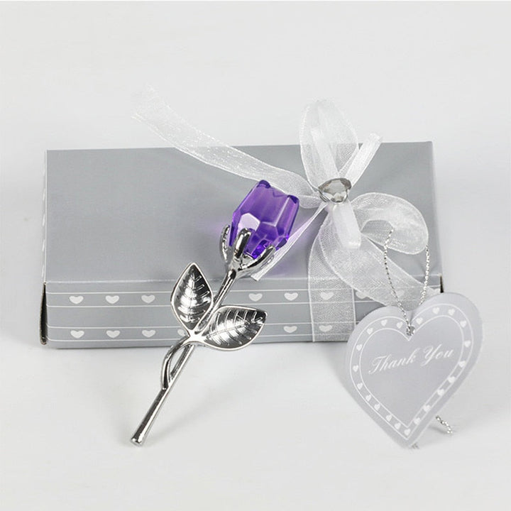 Lisslune | Luxury Crystal Rose in Gift Box – Valentine's Gift for Her