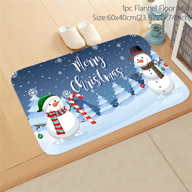 Lisslune | Cheerful Holiday Doormat for a Cheerful Welcome