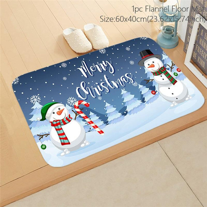 Lisslune | Cheerful Holiday Doormat for a Cheerful Welcome