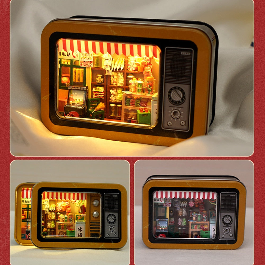 Lisslune | Mini Mansion Wooden Furnished Doll House