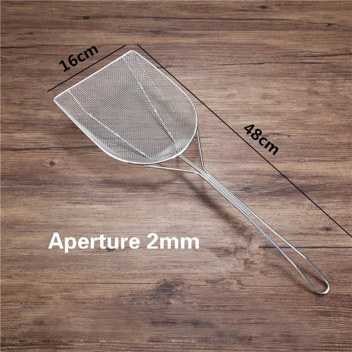 Lisslune | Stainless Steel Fryer Strainer Spatula