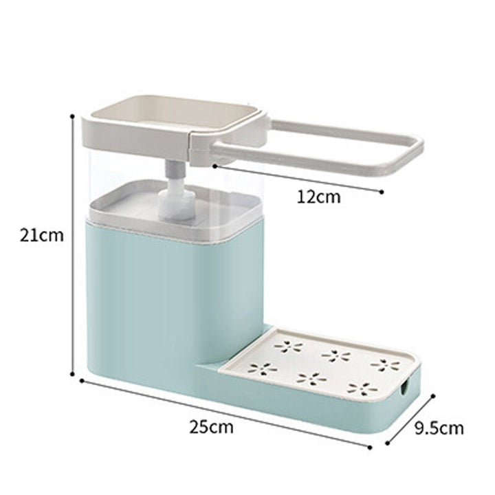 Lisslune | Kitchen Cloth Hanger Soap Dispenser
