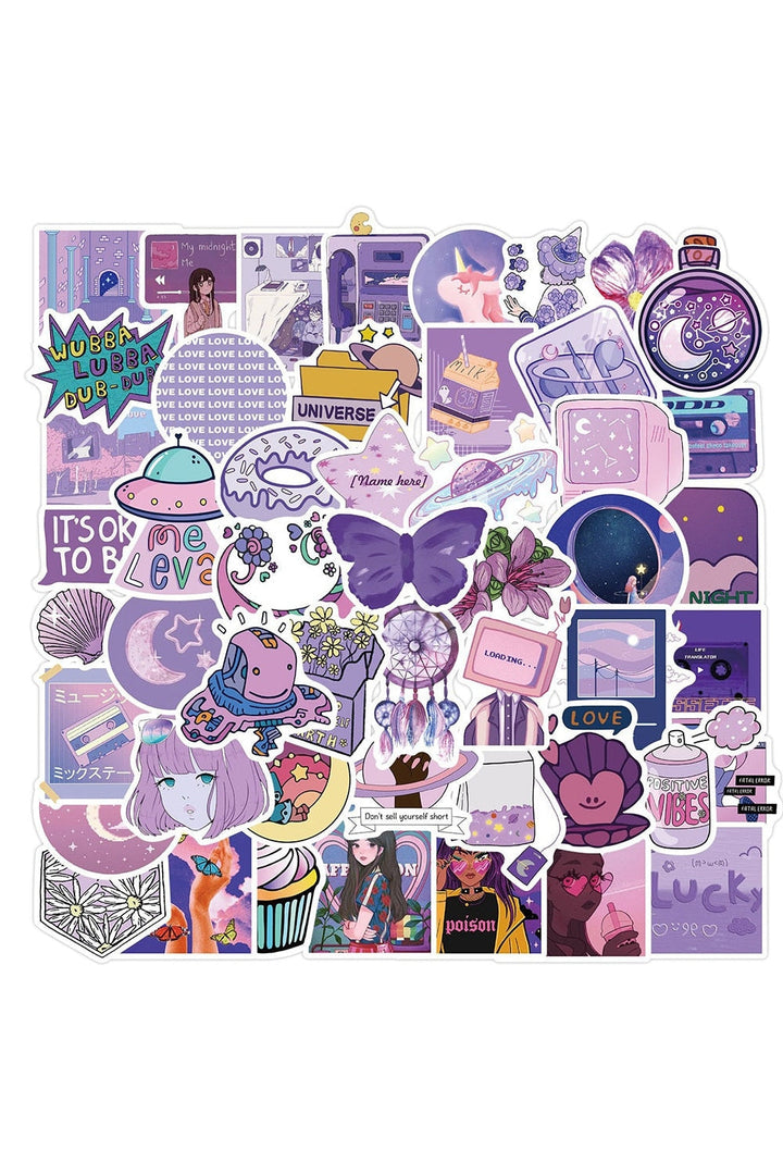 Lisslune | Girl's Sweet Scrapbook Stickers