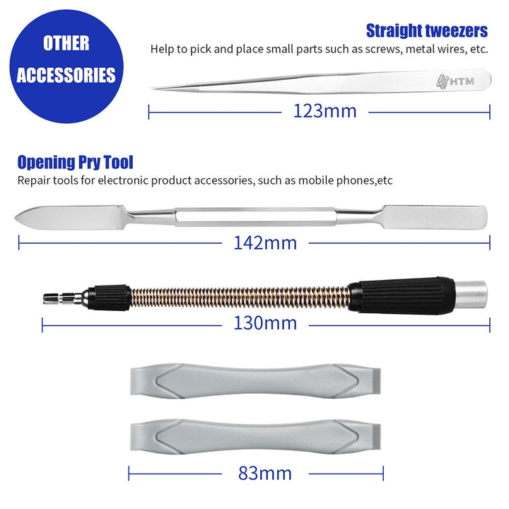Lisslune | 128 in 1 Set Tool