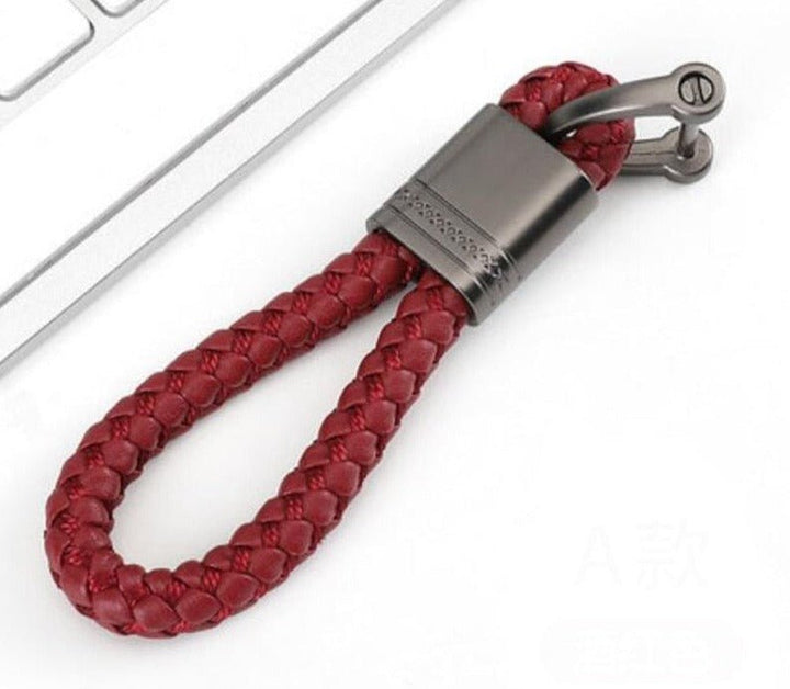 Lisslune | Braided loop keychain for car keys
