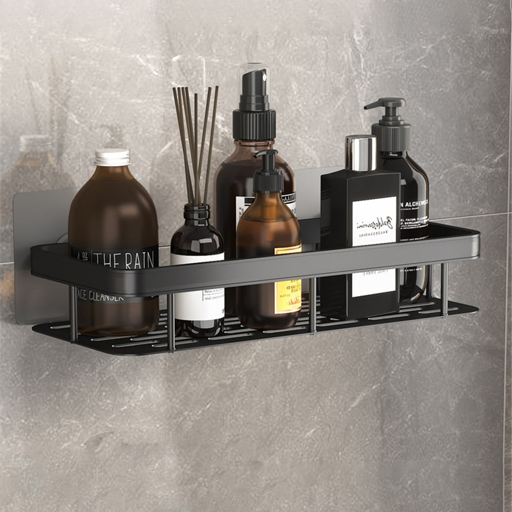 Lisslune | Bathroom shelves corner shelf without drilling shower shelf holder