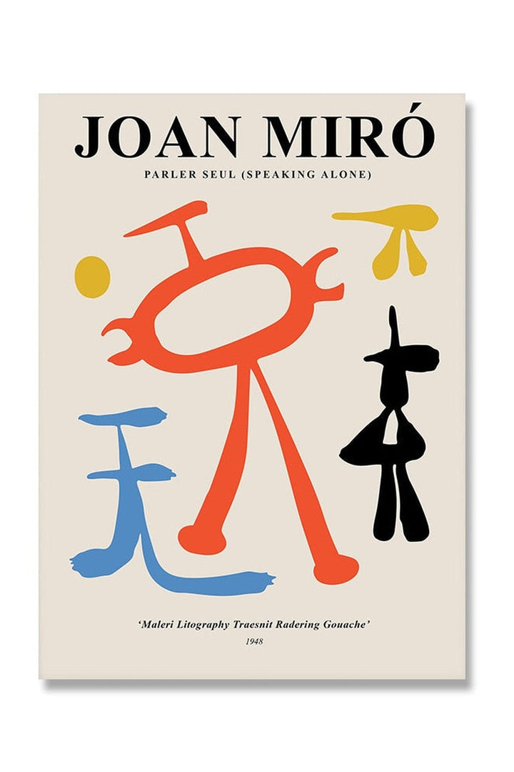 Lisslune | Miro Inspired Canvas Poster