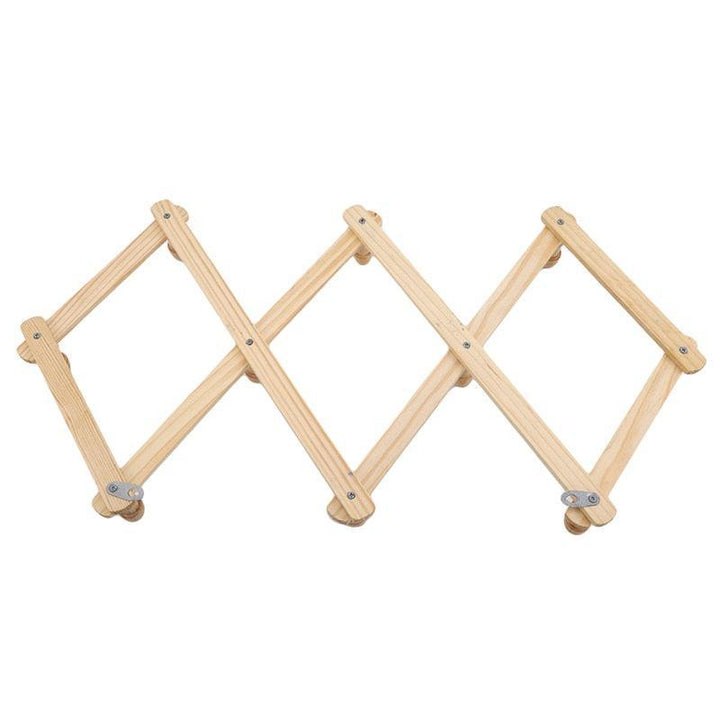 Lisslune | Stylish 360-degree rotating lotus wood hangers for children with non-slip technology