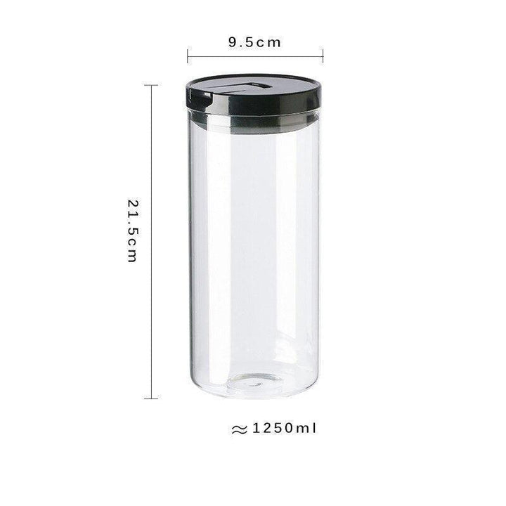 Lisslune | Moisture-proof Glass Grain Container