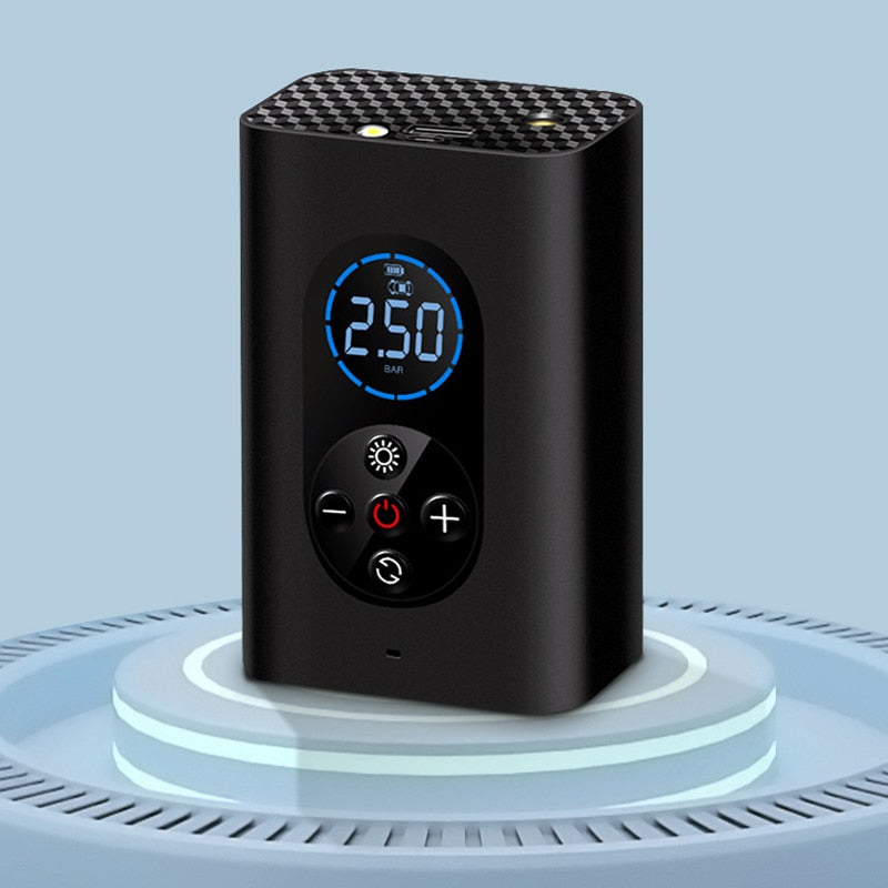 Lisslune | QuickAir: Portable Electric Tyre Inflator