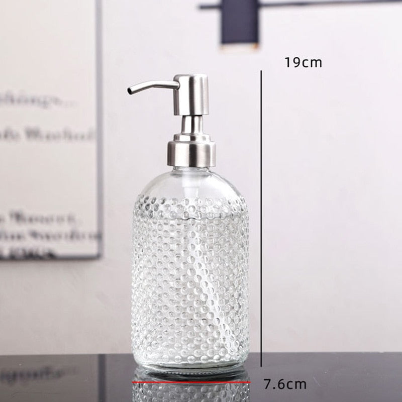 Lisslune | Glass Liquid Soap Dispenser