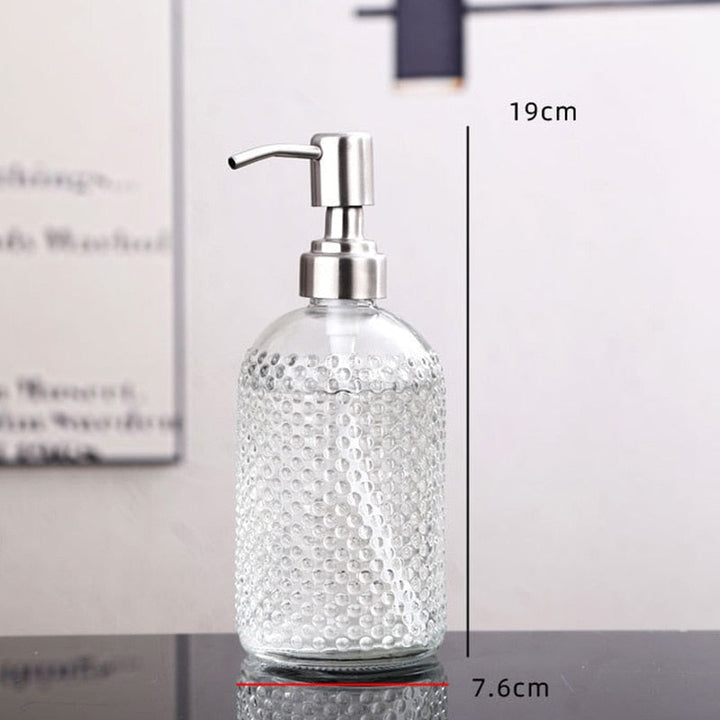 Lisslune | Glass Liquid Soap Dispenser