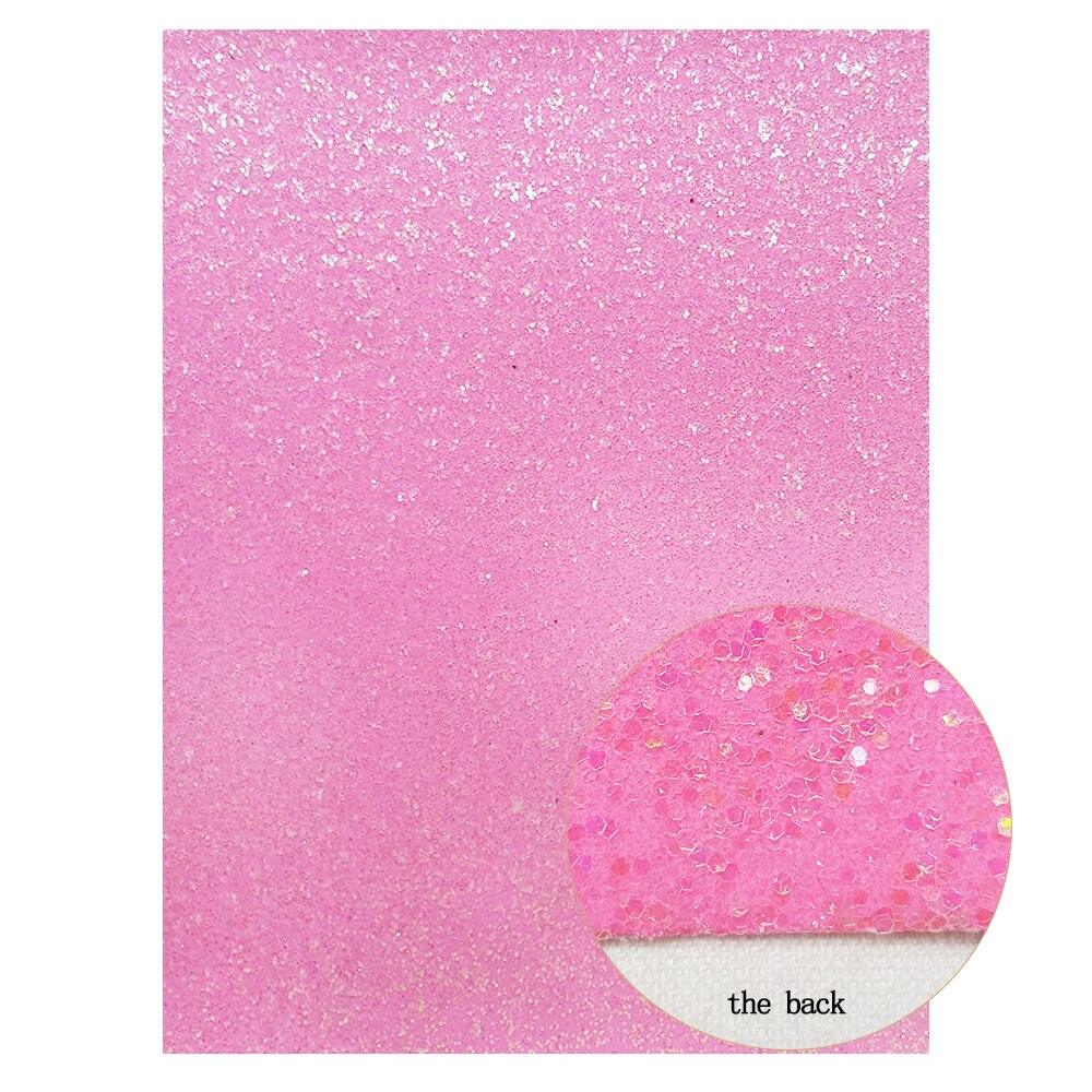 Lisslune | Sparkling Pink Faux Leather Crafting Sheets - Elevate your DIY projects