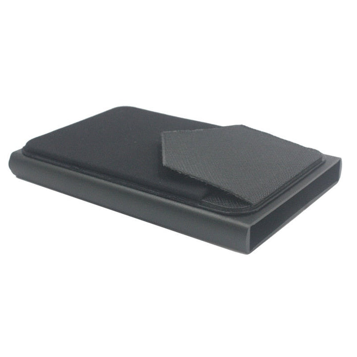 Lisslune | Pop-Out Aluminum RFID Blocking Wallet with Quick Access Slider