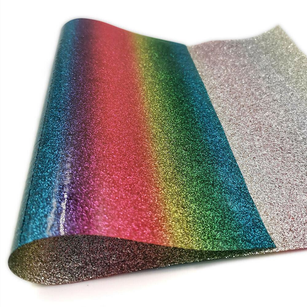 Lisslune | Radiant Iridescent Sparkle Glitter Fabric: High-Quality Material for Creative Masterpieces
