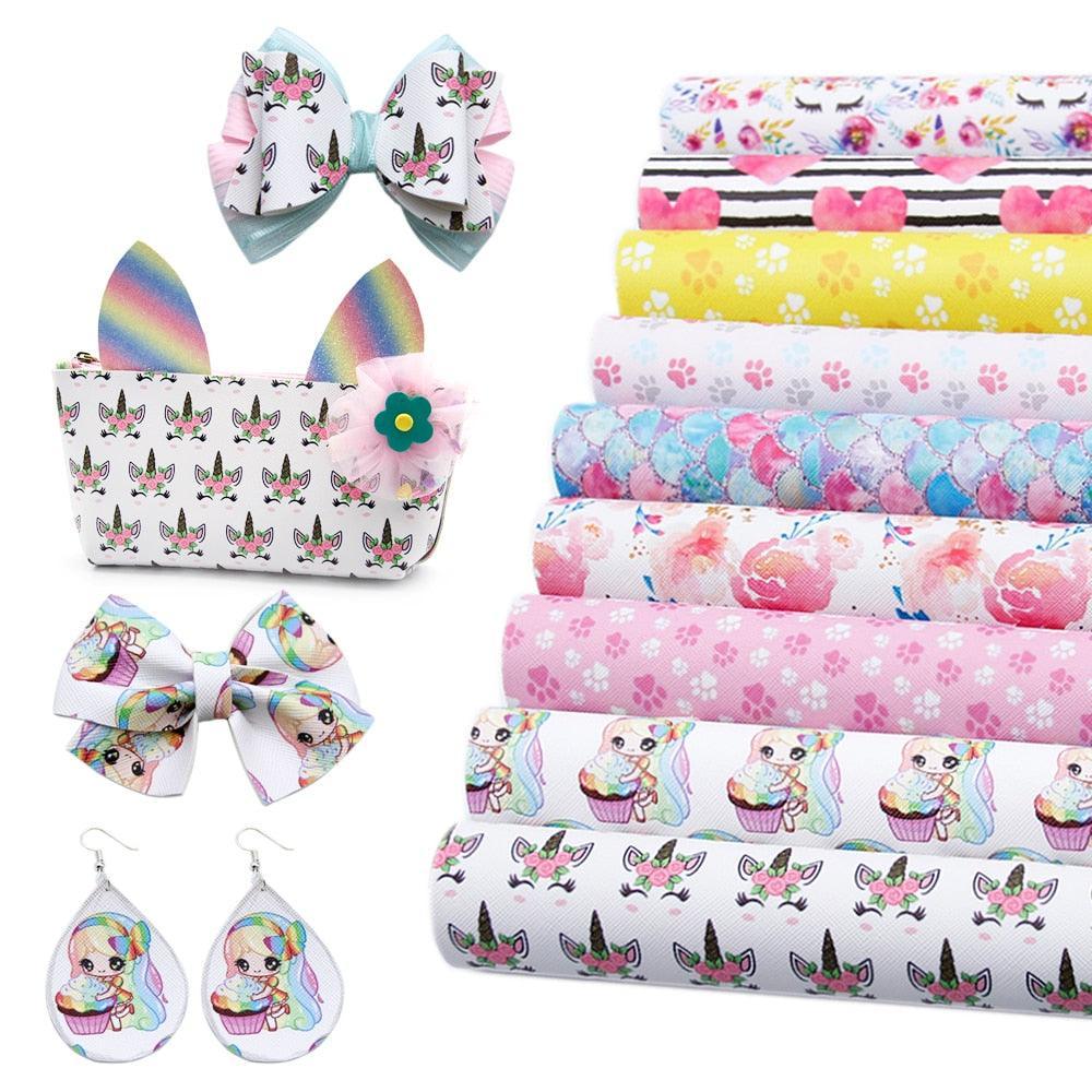 Lisslune | Flower Fantasy: Luxe Synthetic Leather for Inspired Creative Work