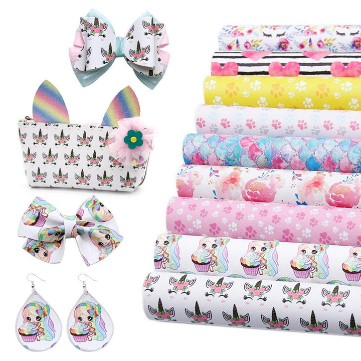 Lisslune | Flower Fantasy: Luxe Synthetic Leather for Inspired Creative Work