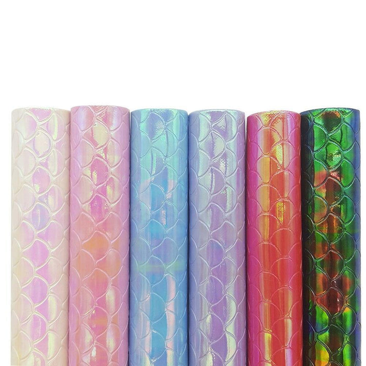 Lisslune | Enchanting Mermaid and Serpent Vegan Leather Craft Sheets - Set of 6