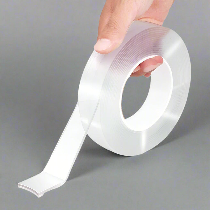 Lisslune | Nano Band Double-Sided Tape | Waterproof, Reusable & Residue-Free for Home, Office & DIY Projects