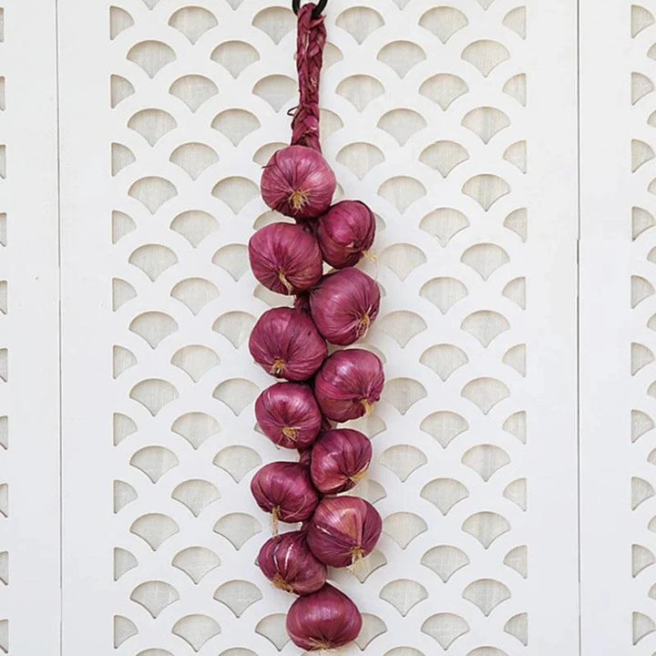 Lisslune | Life-like Garlic String Decoration for Home, Garden and Event Style – M6CE