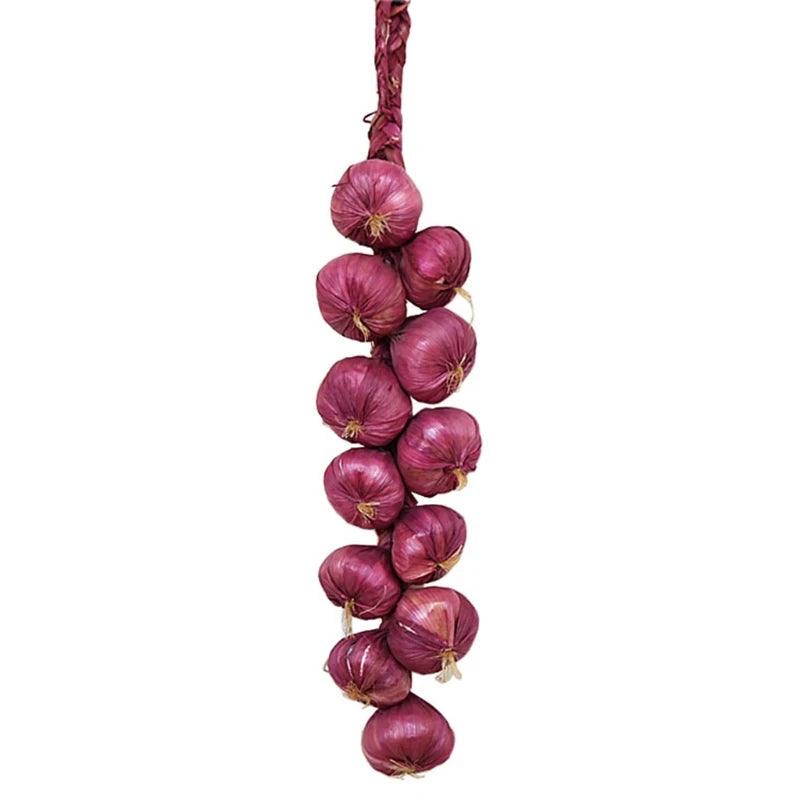 Lisslune | Life-like Garlic String Decoration for Home, Garden and Event Style – M6CE