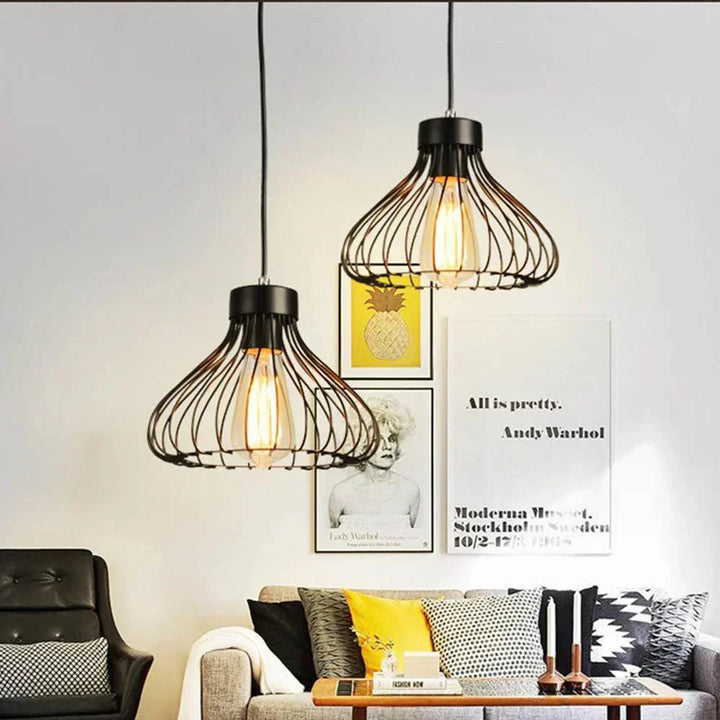 Lisslune | UrbanMetal - Chic Industrial Pendant Lamp
