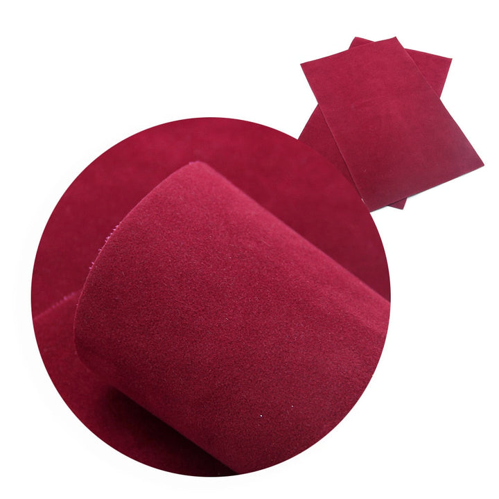 Lisslune | Elevate your craft with luxurious reversible velvet synthetic leather material
